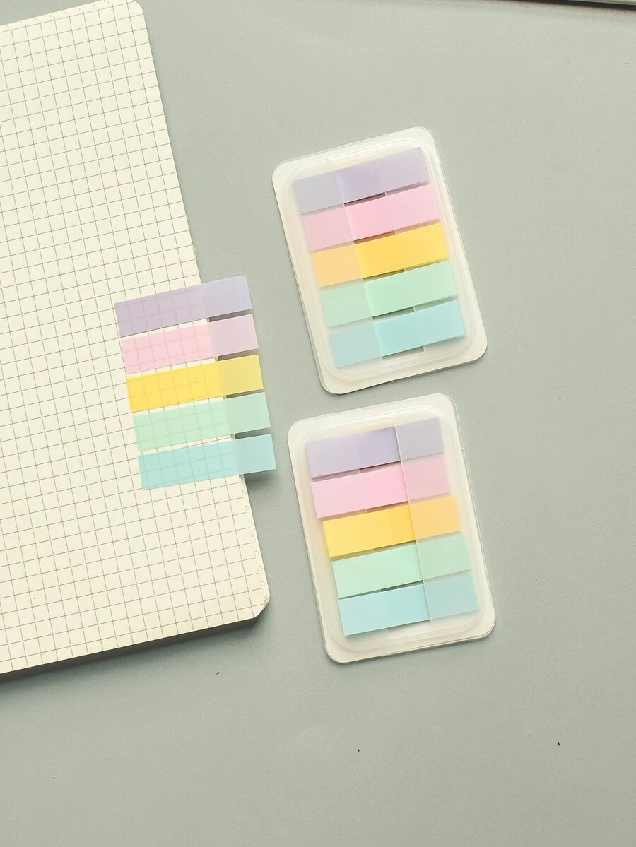 1pc Index Sticky Note - Multicolor - View 1