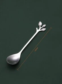 8入組不銹鋼湯匙 - 銀色 - 查看 4