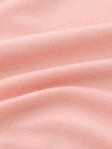 Toddler Girls Slogan Graphic Pullover - Dusty Pink - View 3