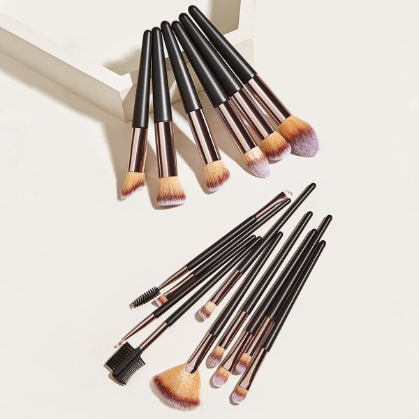 

16pcs Makeup Brush Set, Black