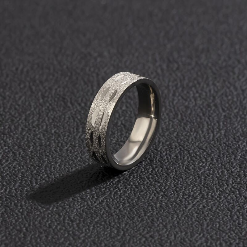 

Guys Minimalist Ring, Silver