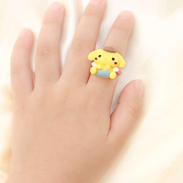 

Toddler Girls Cartoon Cuff Ring, Multicolor