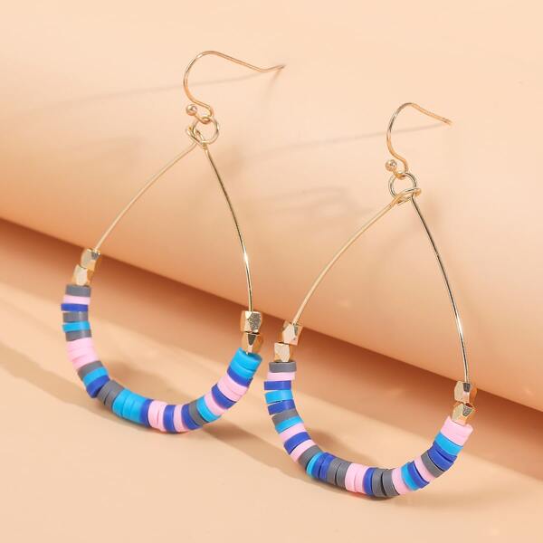 

Water Drop Earrings, Blue