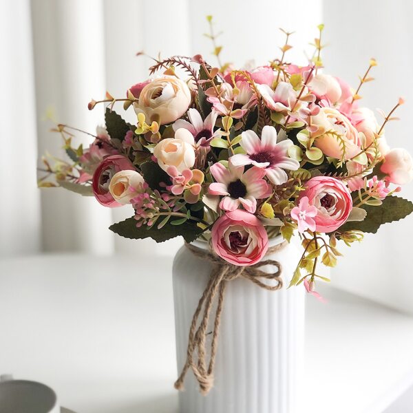 

2bunches Artificial Flower, Multicolor