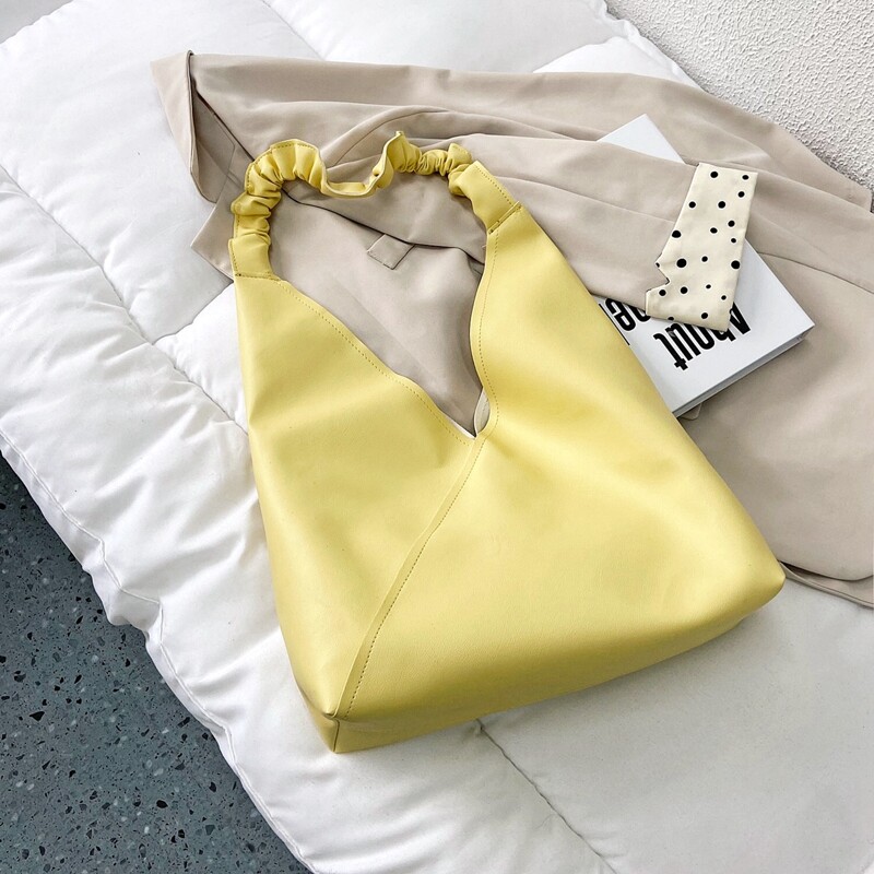 

Minimalist Shoulder Bag, Yellow