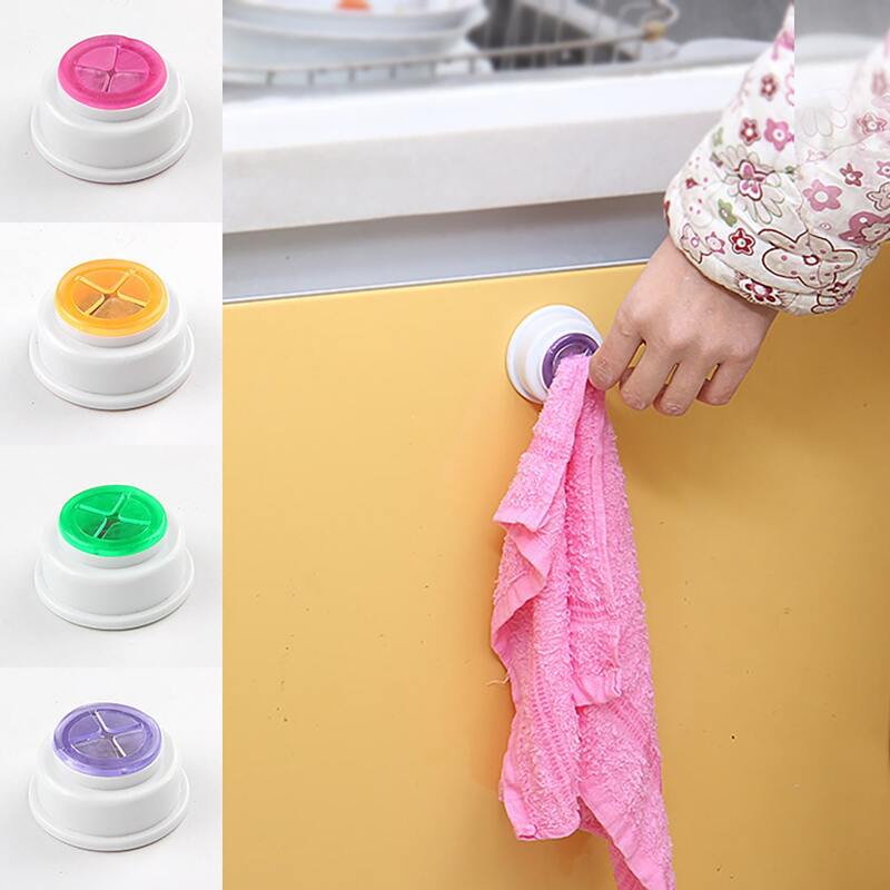 

1pc Random Color Cleaning Rag Hook, Multicolor