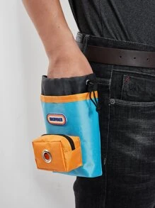 nicovaer 1pc Portable Pet Treat Pouch - Multicolor - View 2