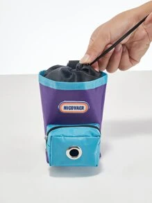 nicovaer 1pc Portable Pet Treat Pouch - Multicolor - View 4