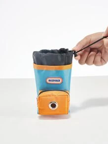 nicovaer 1pc Portable Pet Treat Pouch - Multicolor - View 5