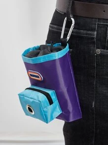 nicovaer 1pc Portable Pet Treat Pouch - Multicolor - View 7