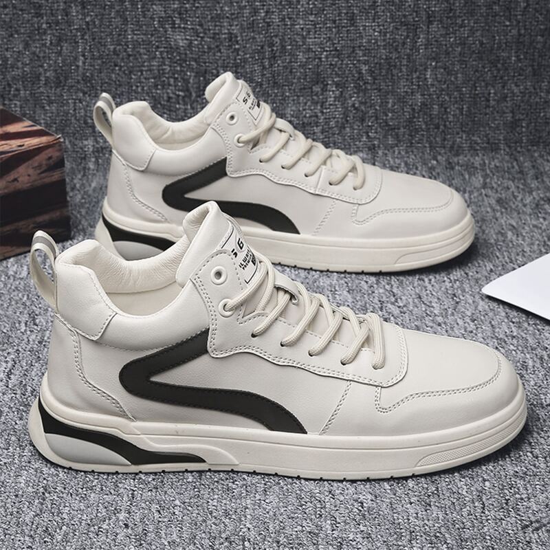 

Guys High Top Skate Shoes, Beige