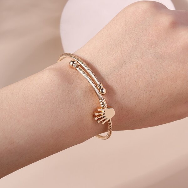 

Hand Decor Bracelet, Gold