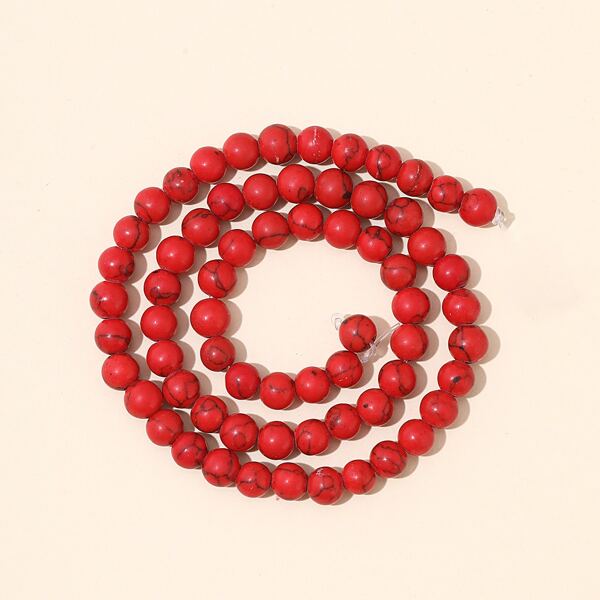 

1pack Bead DIY Jewelry Accessories, Red