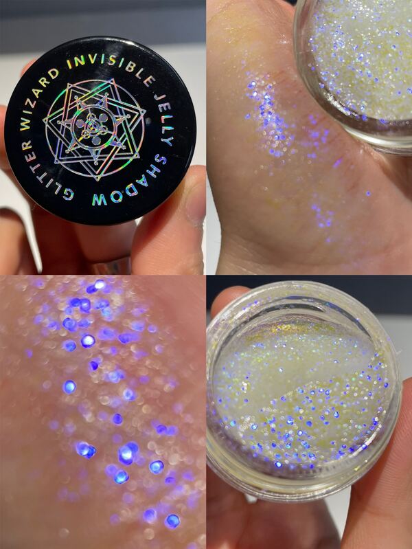 SHEGLAM Glitter Wizard Invisible Jelly Shadow Glitter Eyeshadow Gel