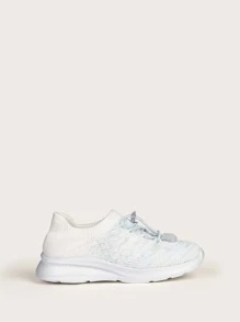 Cuccoo Zapatillas de running de niñitos con cordón - Blanco - Ver 3