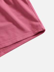 SHEIN EZwear 2 Gói Quần Short Thể Thao Lưng Thun Co Giãn Chắc Chắn - Nhiều màu - Xem 5