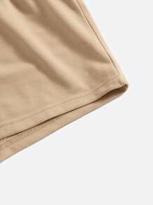 SHEIN EZwear 2 Gói Quần Short Thể Thao Lưng Thun Co Giãn Chắc Chắn - Nhiều màu - Xem 3