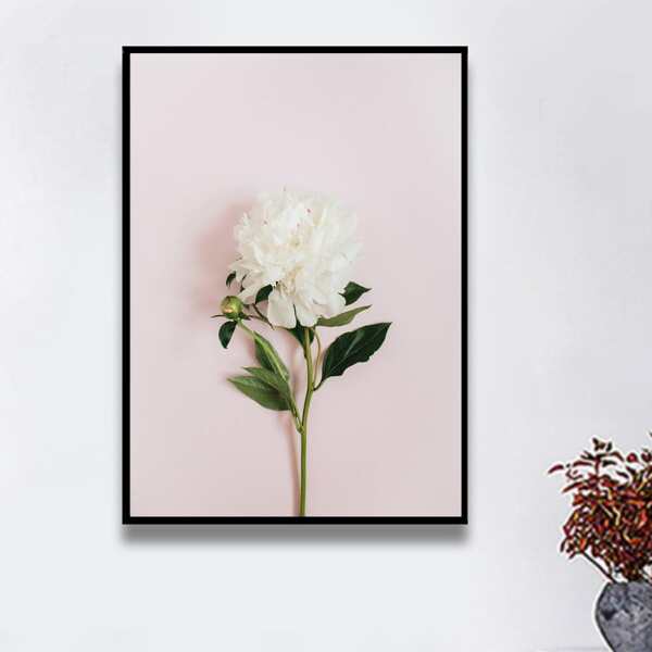 

Flower Print DIY Diamond Unframed Painting, Multicolor
