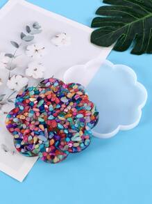 Khuôn Epoxy thiết kế hoa - trắng - Xem 5