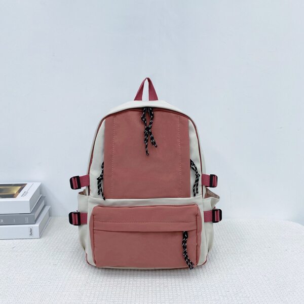 

Two Tone School Bag, Multicolor