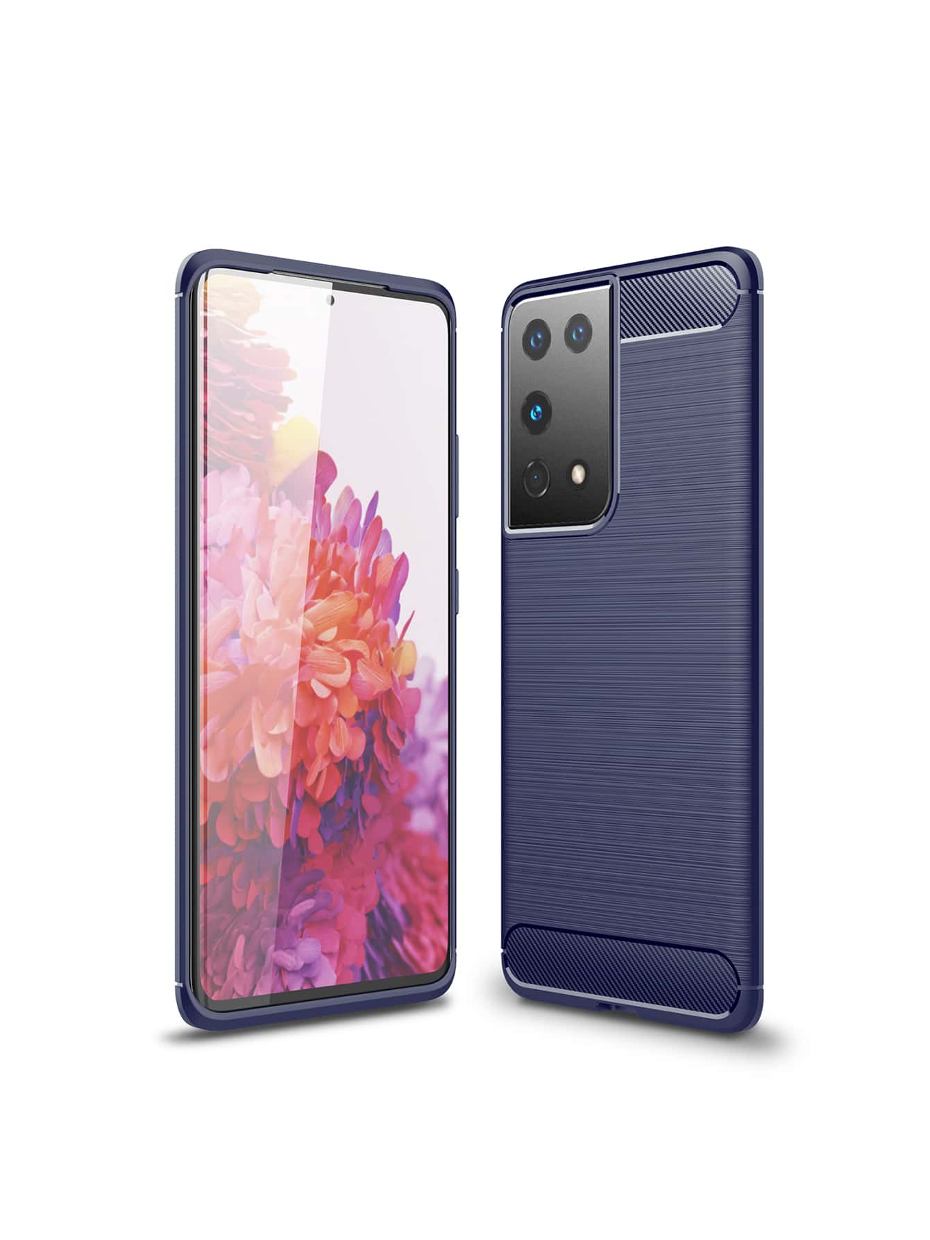 Vỏ điện thoại silicon - Màu xanh hải quân - Xem 1