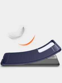 Vỏ điện thoại silicon - Màu xanh hải quân - Xem 3