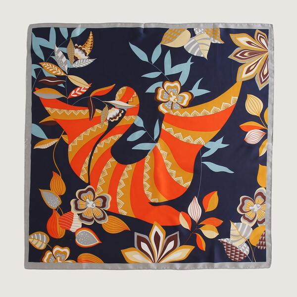 

Flower Print Bandana, Multicolor