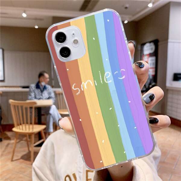 

Colorful Stripe Phone Case, Multicolor