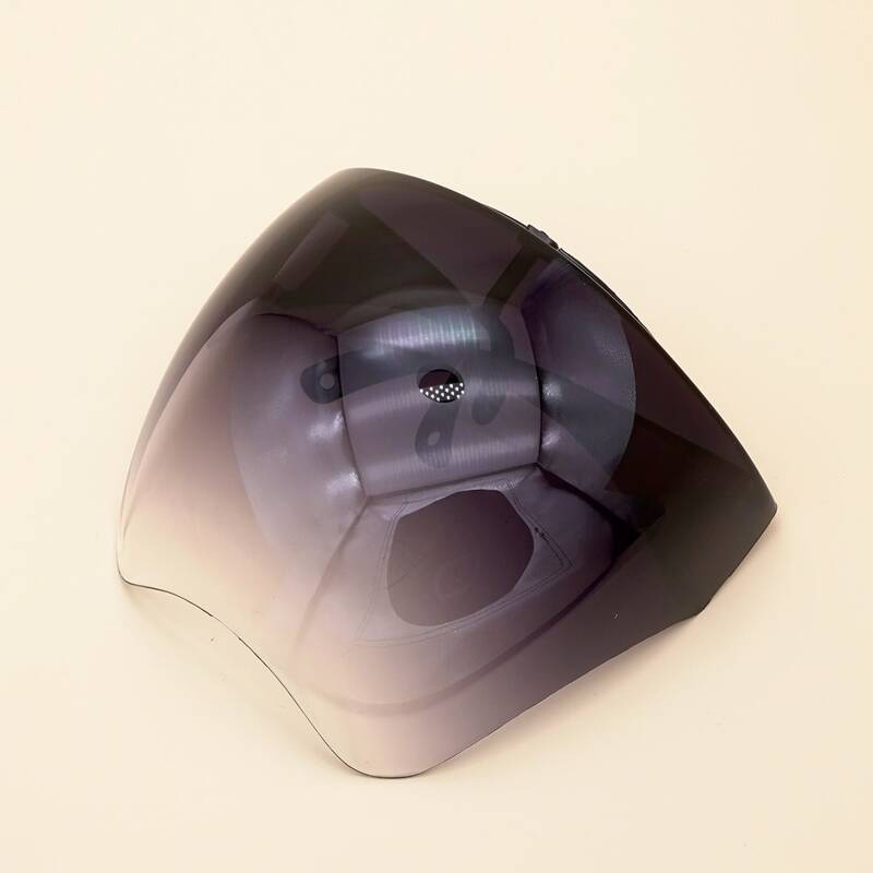 

Ombre Face Mask, Black