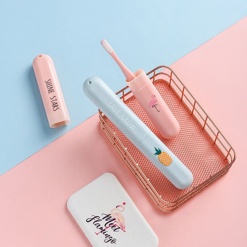 

1pc Random Color Toothbrush Box, Multicolor