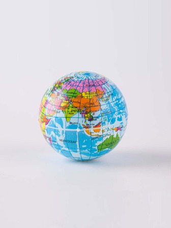 1pc Globe Shaped Pinch Toy