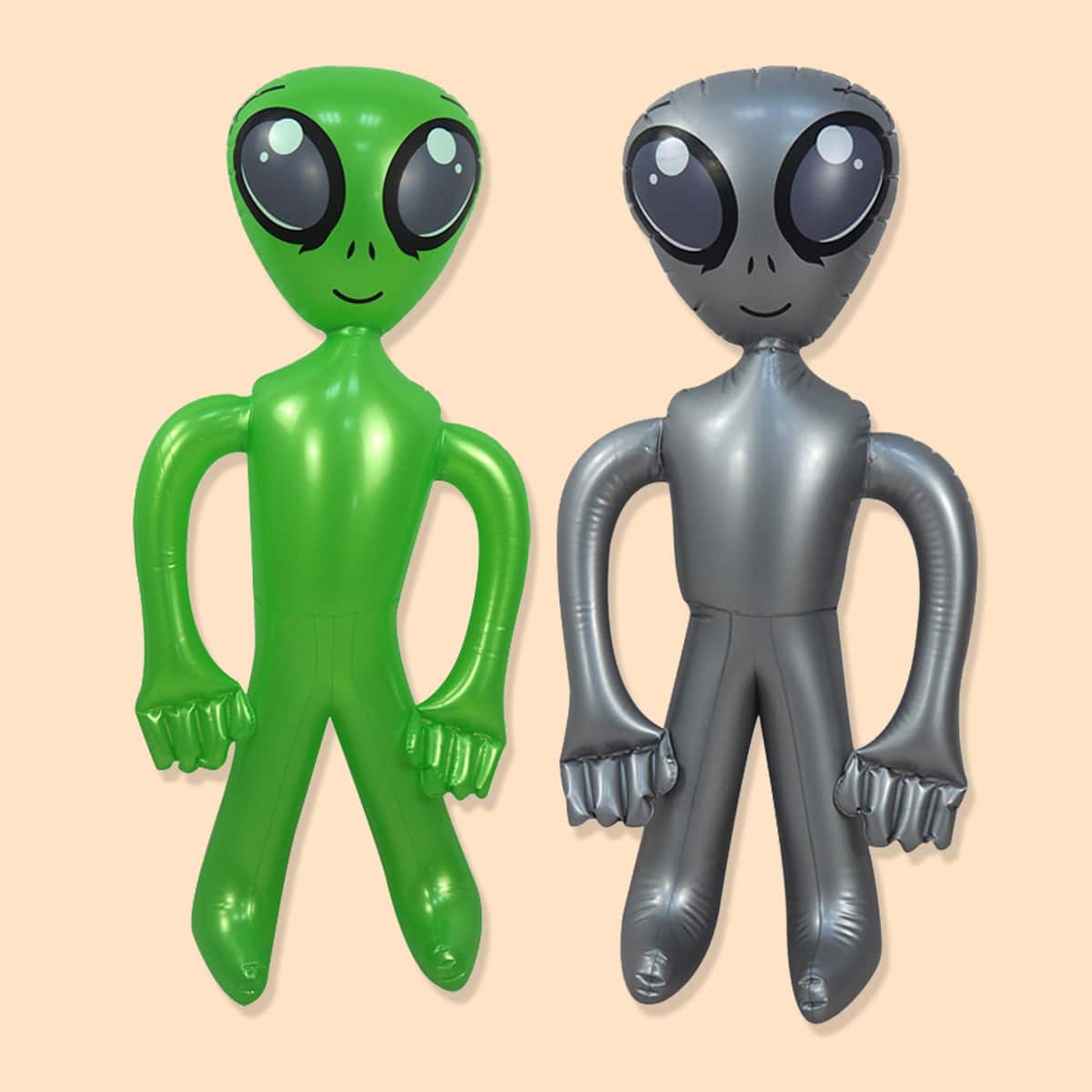 

1pc Random Color Alien Balloon, Multicolor