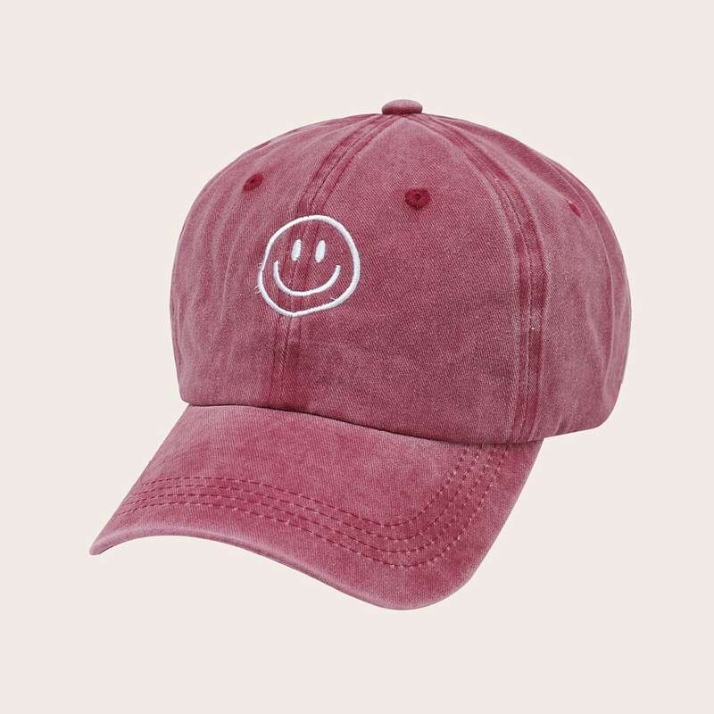 

Guys Expression Embroidery Baseball Cap, Burgundy