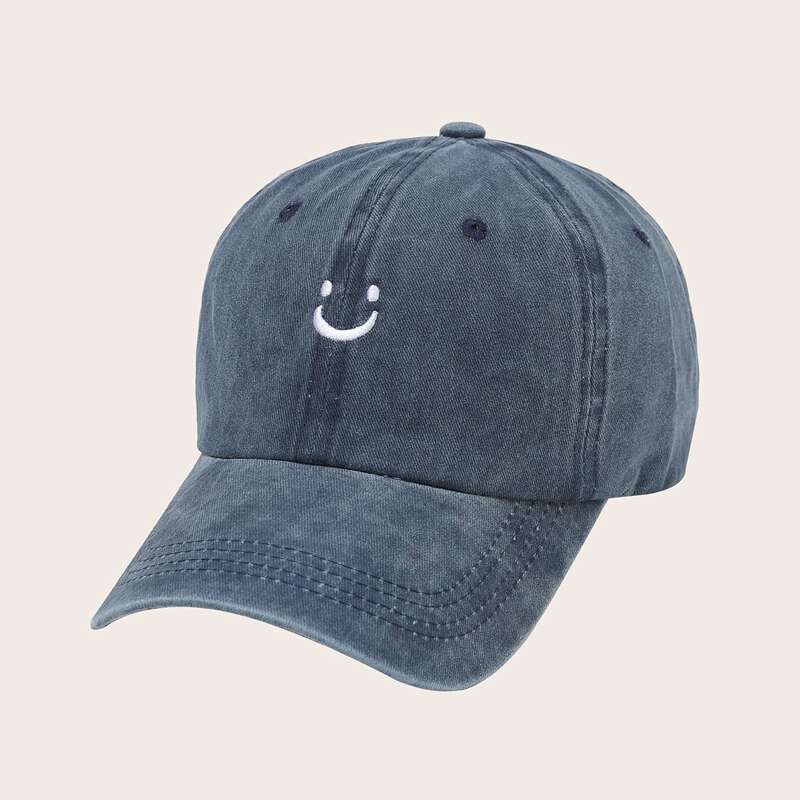 

Guys Graphic Embroidery Baseball Cap, Navy blue