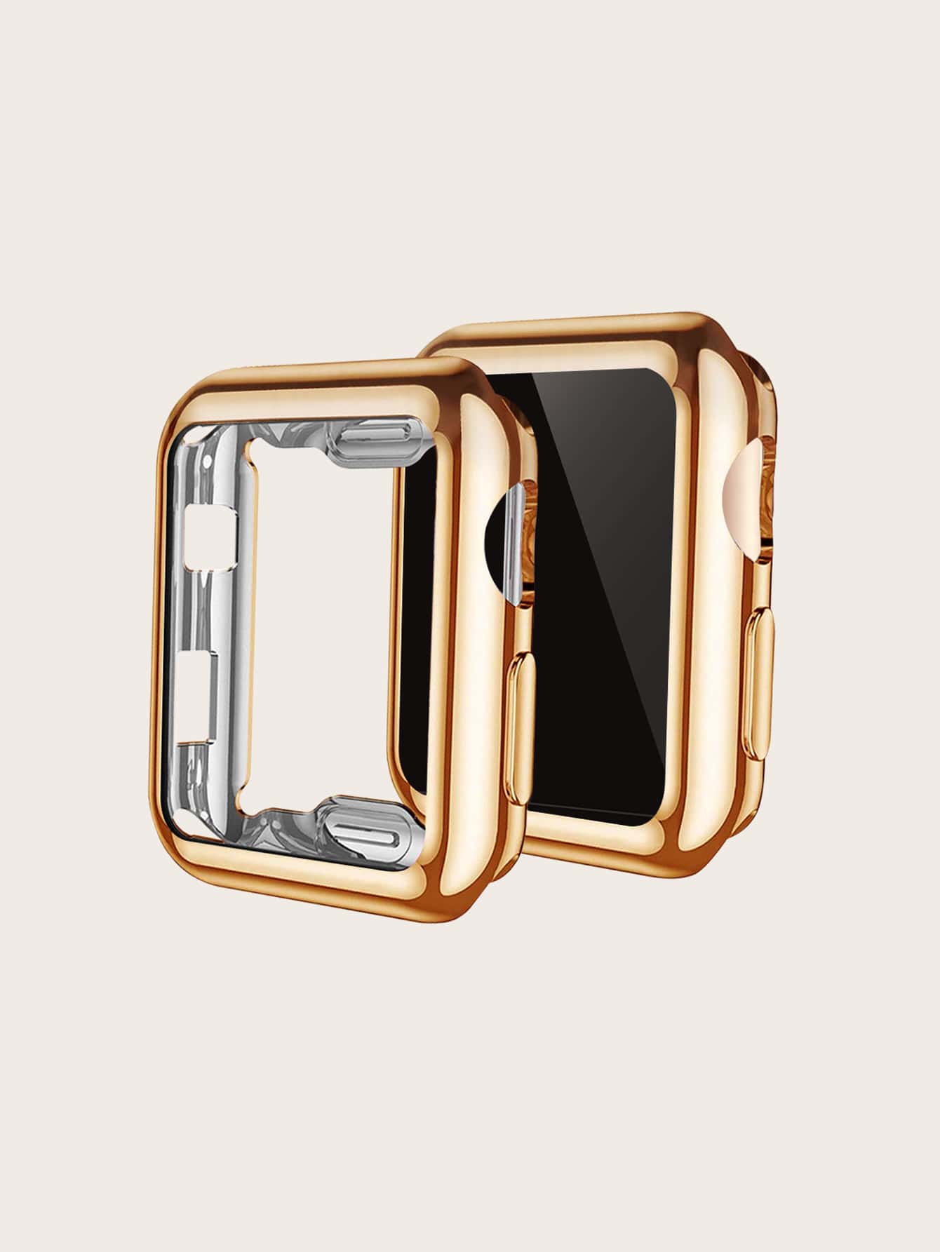 Waterproof Case Compatible With Apple Watch - Gold - View 1