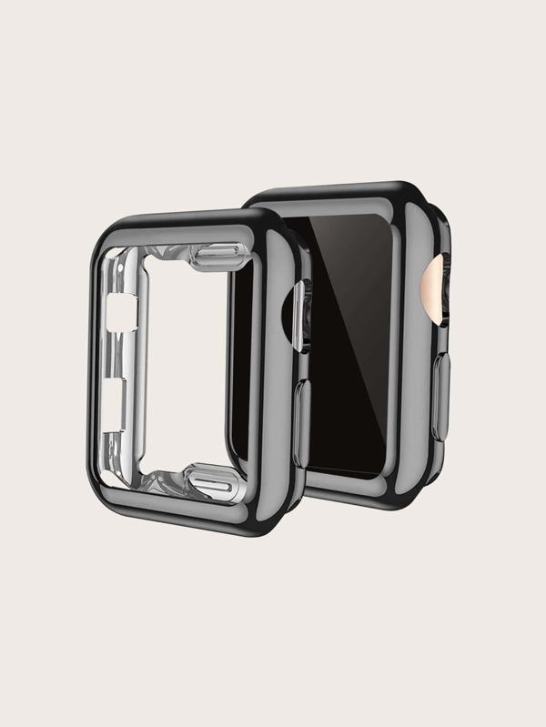 1pc Tpu Full Protection Waterproof & Shockproof Case Compatible With Apple Watch 1-9 Series, Compatible With Apple Watch Ultra/se/8/7/6/5/4/3/2/1 - Band Not Included