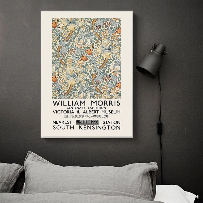 

Flower Print Unframed Painting, Multicolor