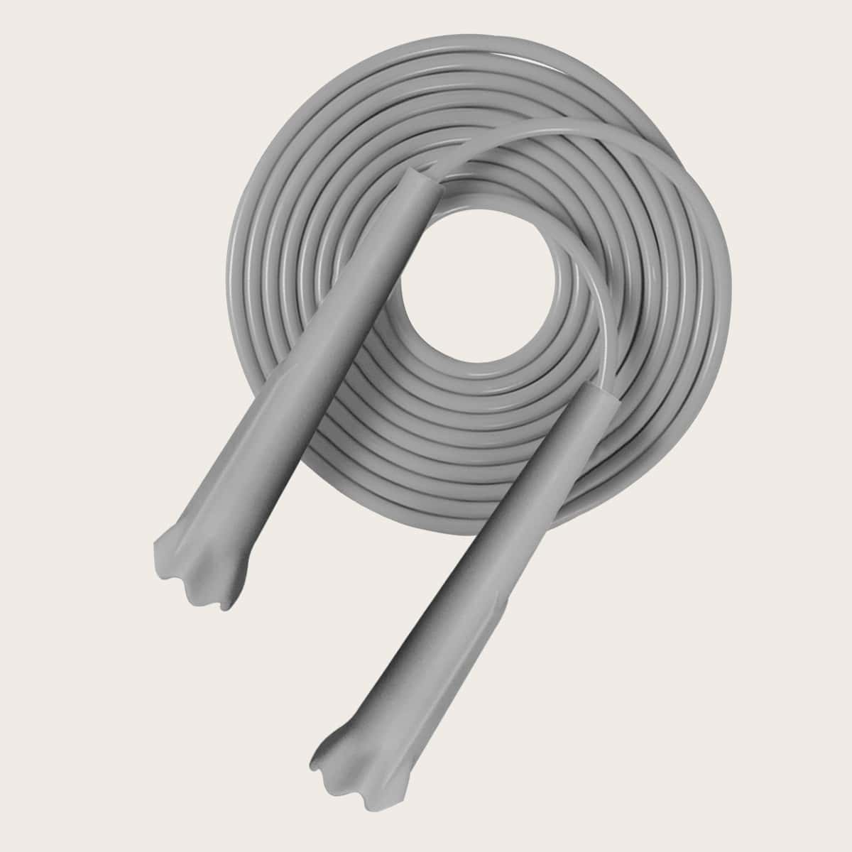 

1pc Solid Sports Skipping Rope, Grey
