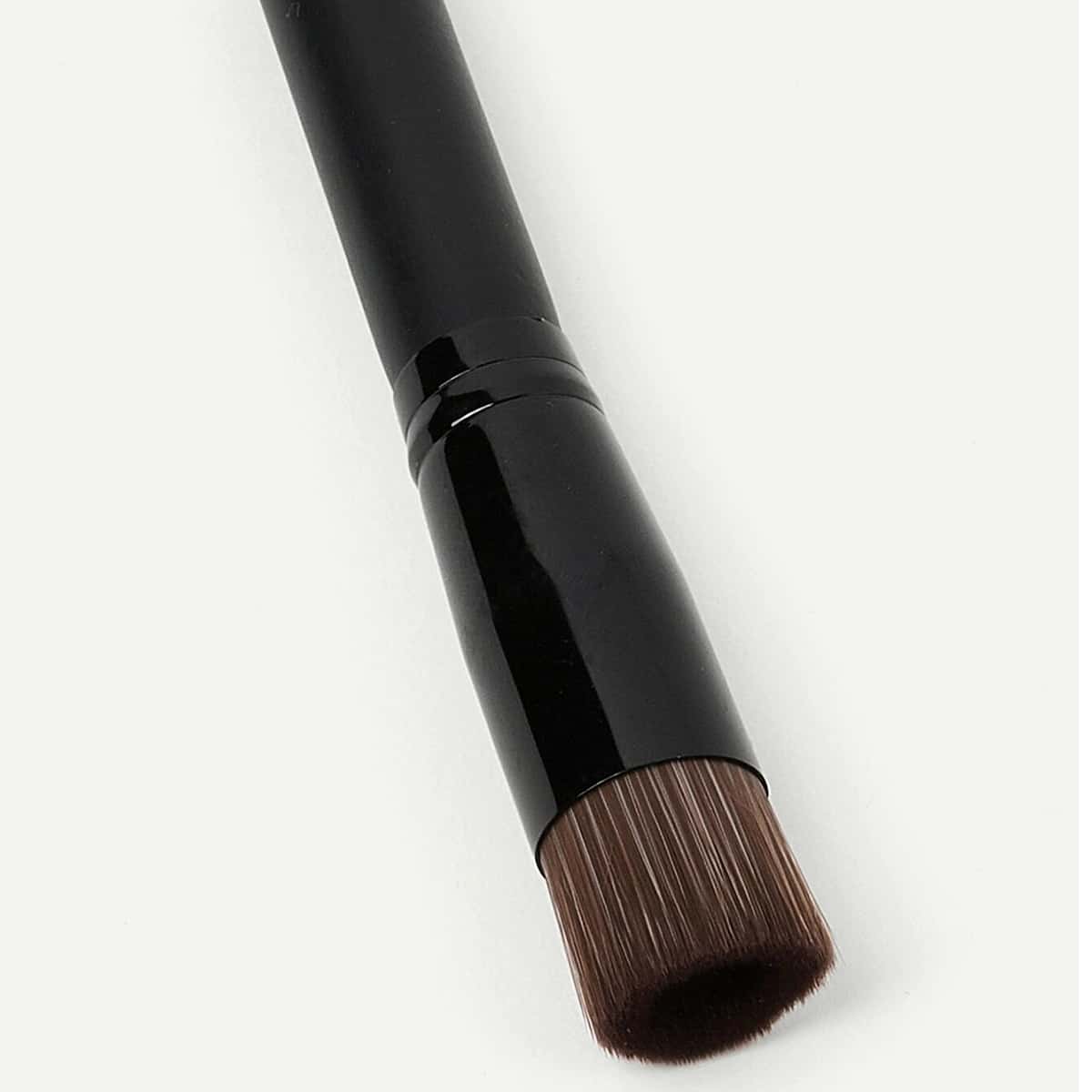 

1pc Foundation Makeup Brush, Black