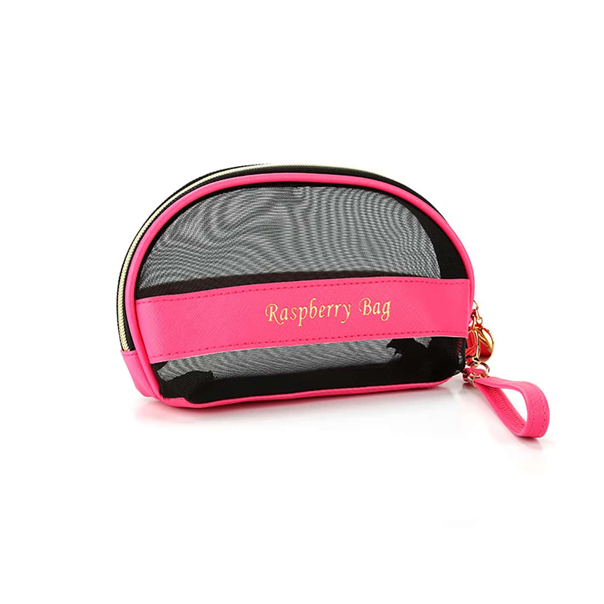 

1pc Contrast Mesh Random Color Makeup Bag, Multicolor