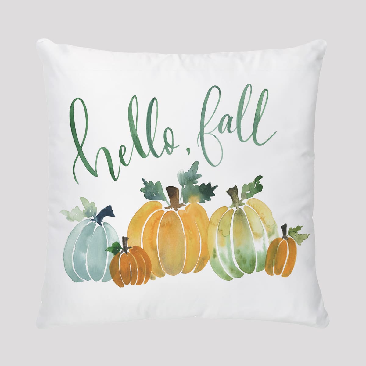 

Pumpkin Print Cushion Cover Without Filler, Multicolor