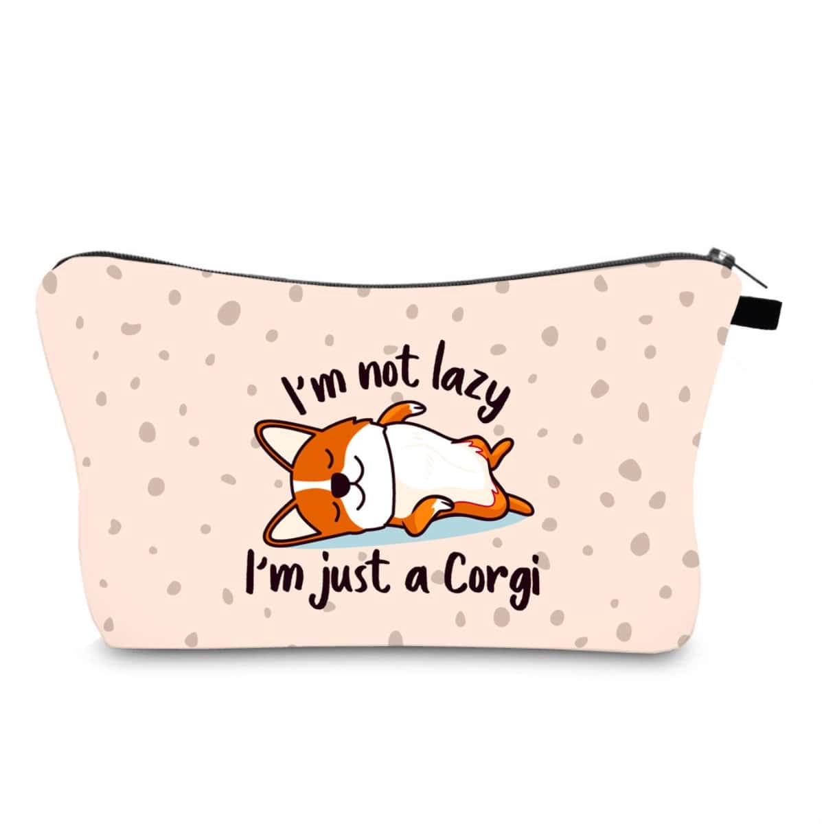 

Cartoon Dog Zipper Makeup Bag, Multicolor
