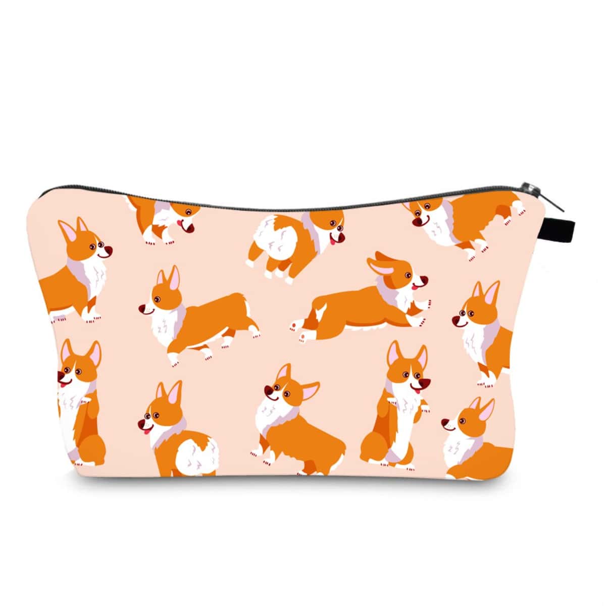 

Cartoon Dog Zipper Makeup Bag, Multicolor