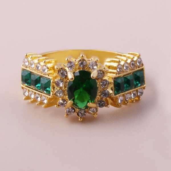 

Rhinestone Decor Ring, Multicolor