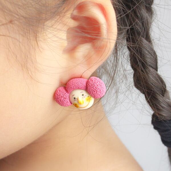 

Toddler Girls Cartoon Figure Decor Ear Cuffs, Multicolor