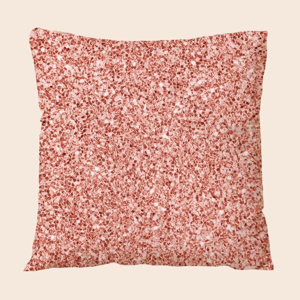 

Glitter Cushion Cover Without Filler, Multicolor