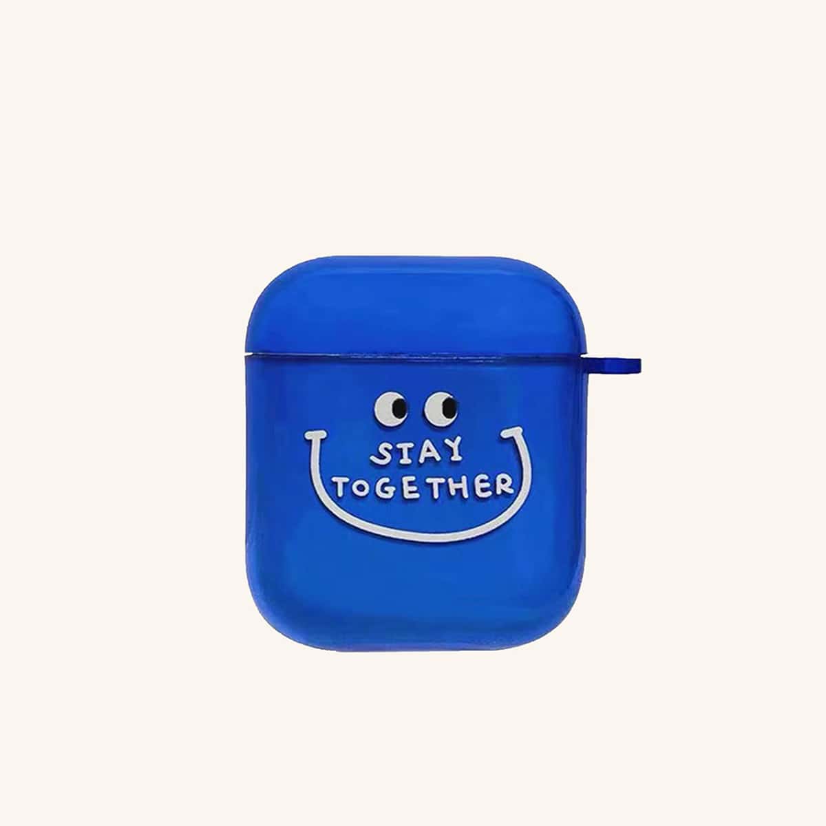 

Cartoon Graphic Case For Airpods, Blue