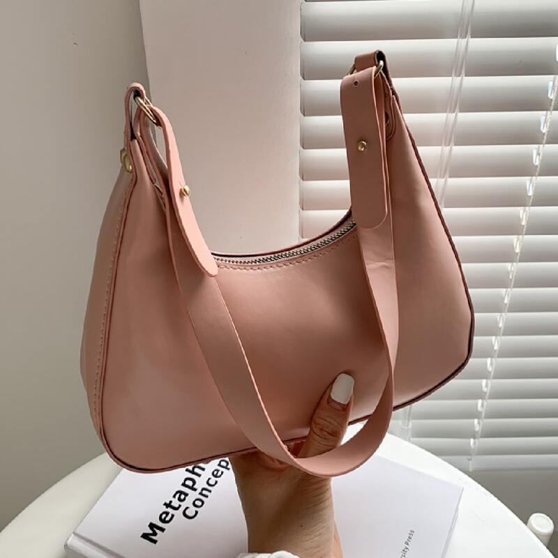 

Minimalist Baguette Bag, Pink