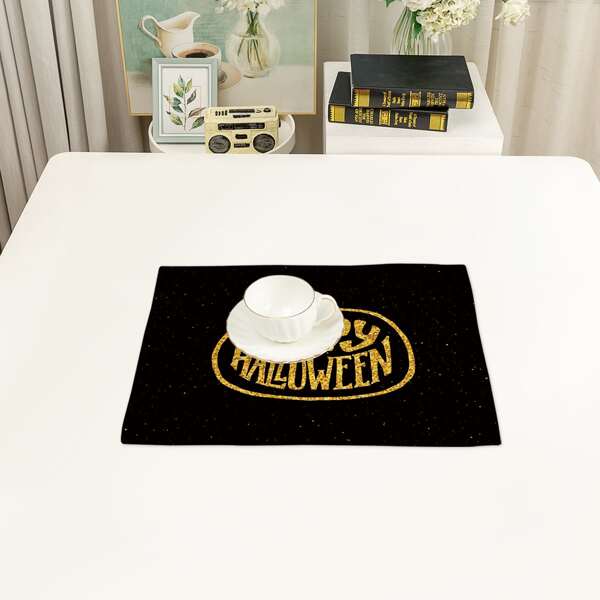 

Halloween Pattern Placemat, Multicolor