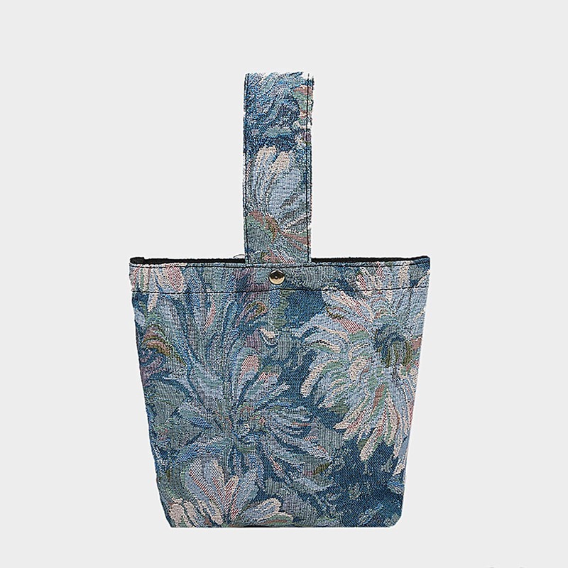 

Floral Pattern Satchel Bag, Multicolor